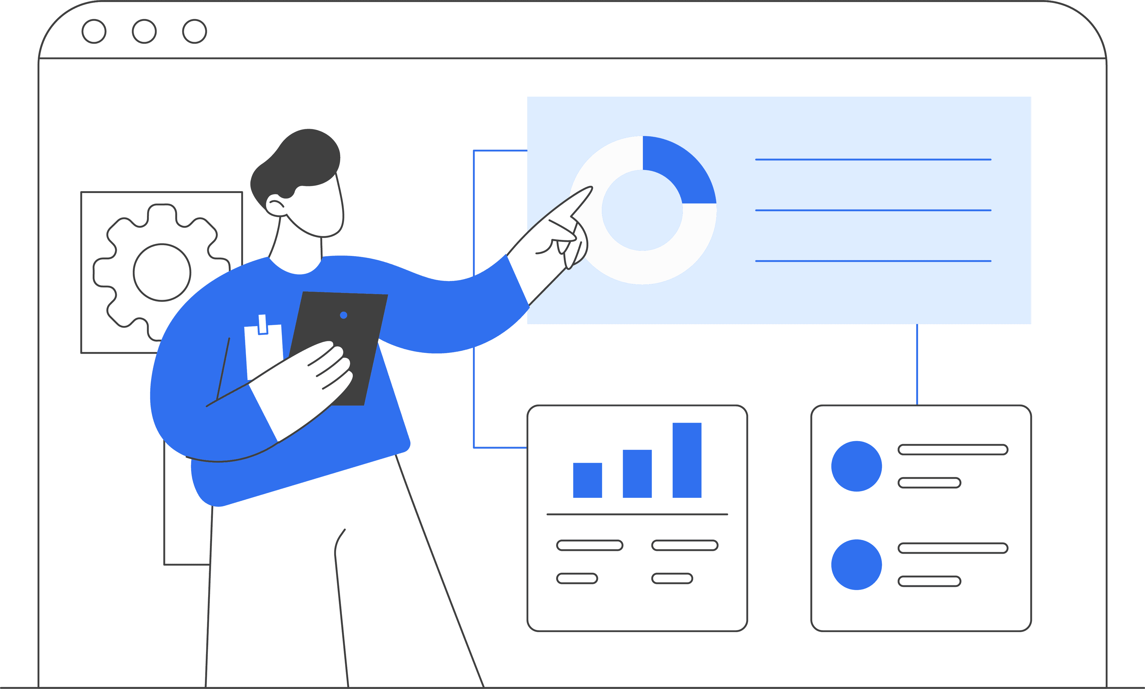 گزارش‌گیری دقیق و لحظه‌ای از وضعیت پروژه‌هابا سیستم گزارش‌گیری هوشمند، به‌طور آنی از پیشرفت پروژه‌ها، موجودی‌ها، وضعیت تولید و تحویل کالاها مطلع شوید.